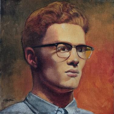 Original Portraiture Men Paintings by Scott Heaton