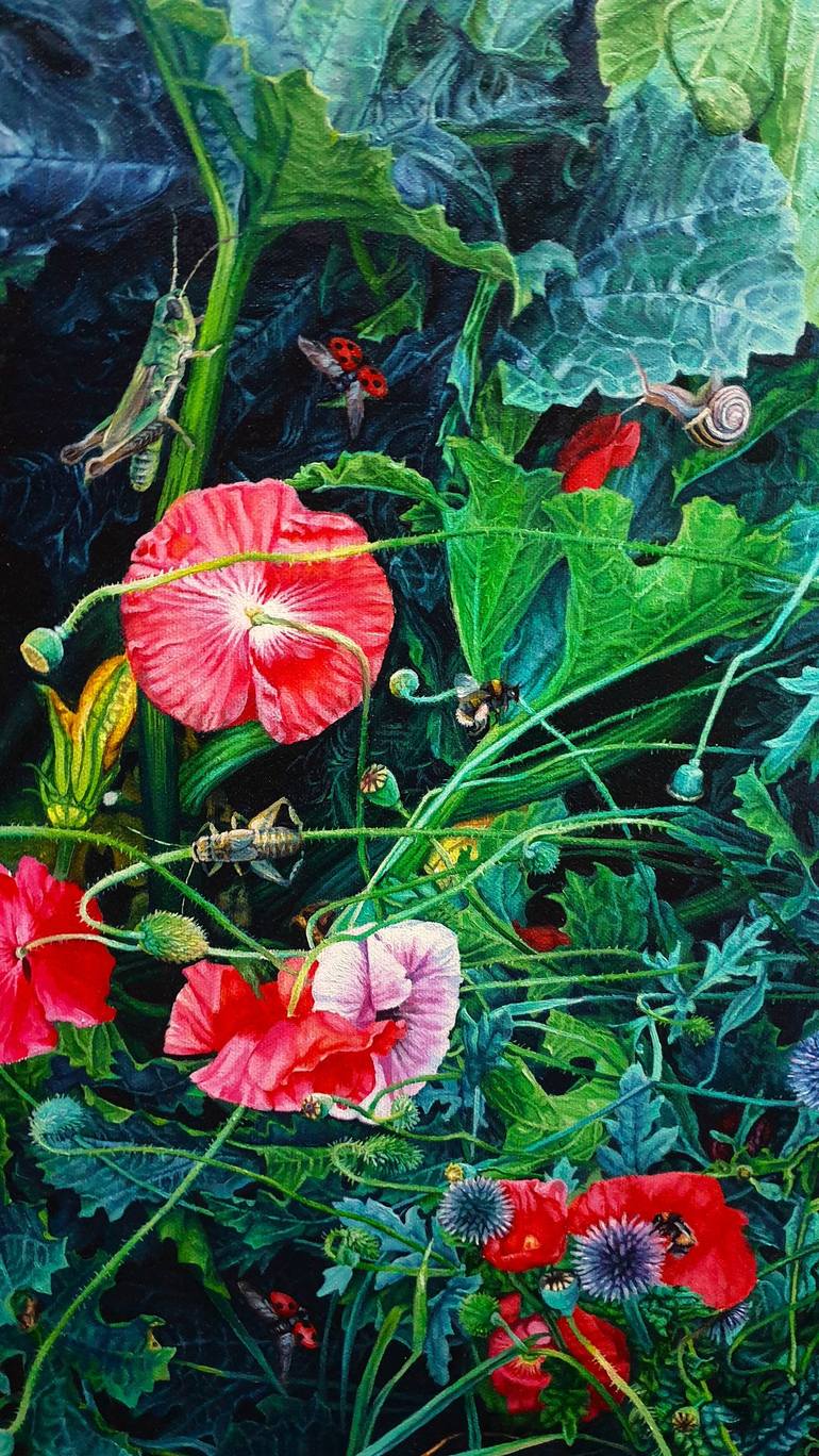 Original Contemporary Nature Painting by Kasia Przado