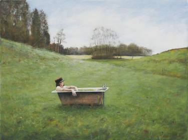 Original Fine Art Landscape Painting by Wouter Berns