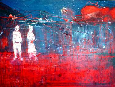 Original Fine Art Outer Space Paintings by thomas smith