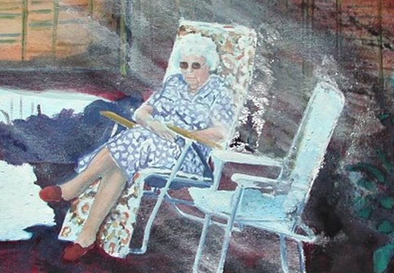 Original Expressionism Time Painting by Thomas Smith