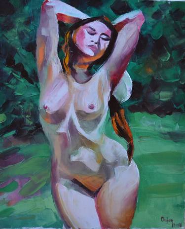 Original Nude Paintings by CHIFAN CATALIN ALEXANDRU