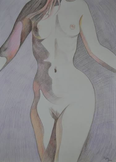 Original Nude Drawings by CHIFAN CATALIN ALEXANDRU