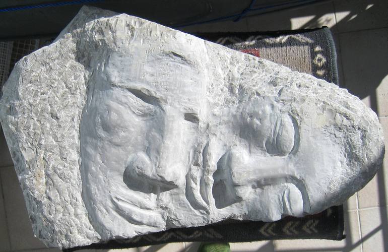 Original Love Sculpture by Charis Psachos