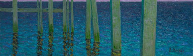 Original Figurative Seascape Painting by Ben Rikken