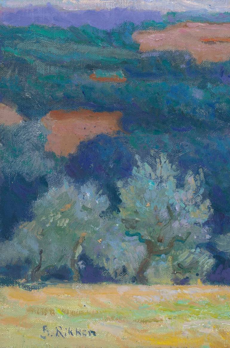 Original Figurative Landscape Painting by Ben Rikken