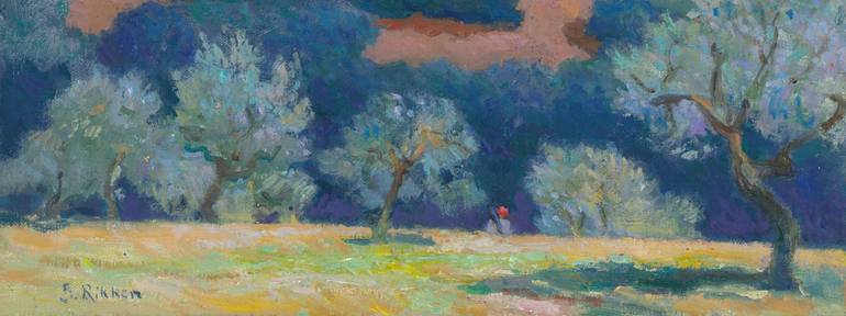 Original Figurative Landscape Painting by Ben Rikken