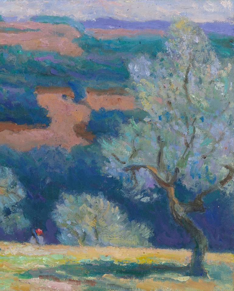Original Figurative Landscape Painting by Ben Rikken