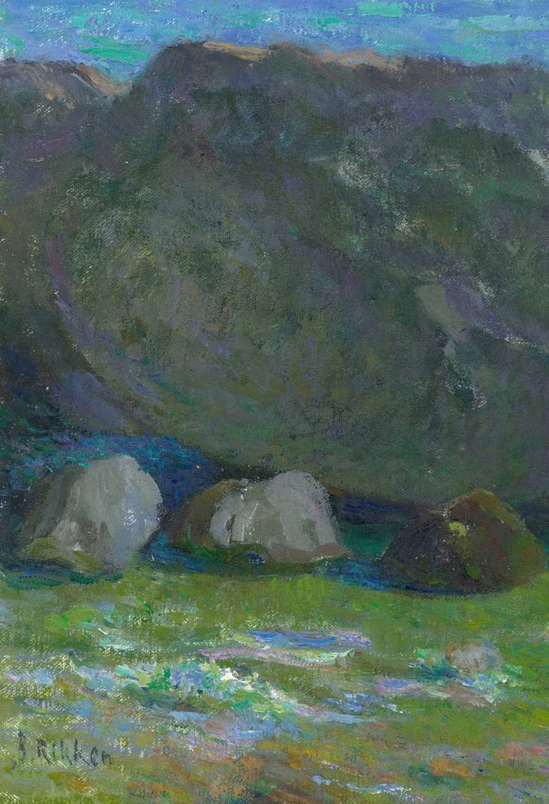 Original Figurative Seascape Painting by Ben Rikken