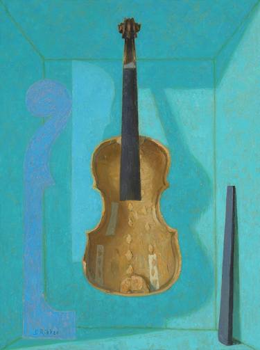 Original Realism Music Painting by Ben Rikken
