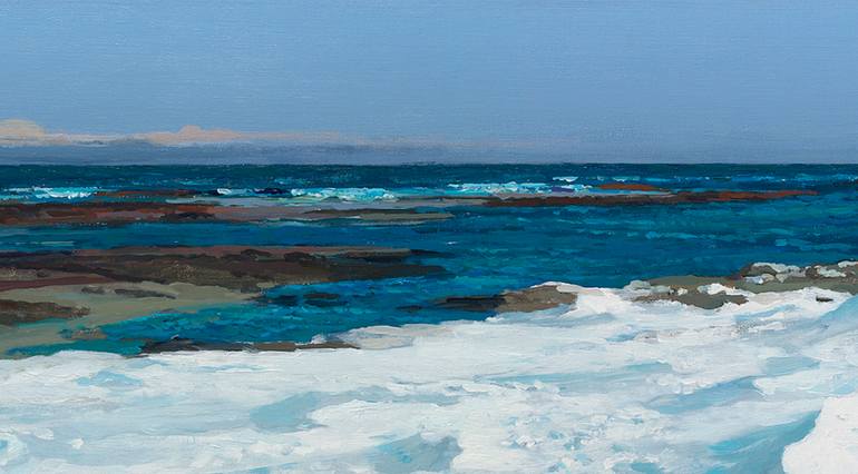 Original Figurative Seascape Painting by Ben Rikken