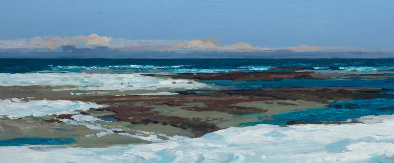 Original Figurative Seascape Painting by Ben Rikken