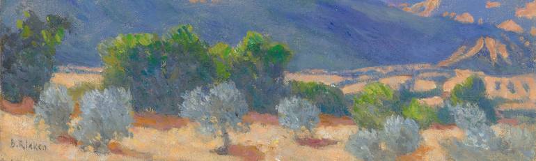 Original Figurative Landscape Painting by Ben Rikken