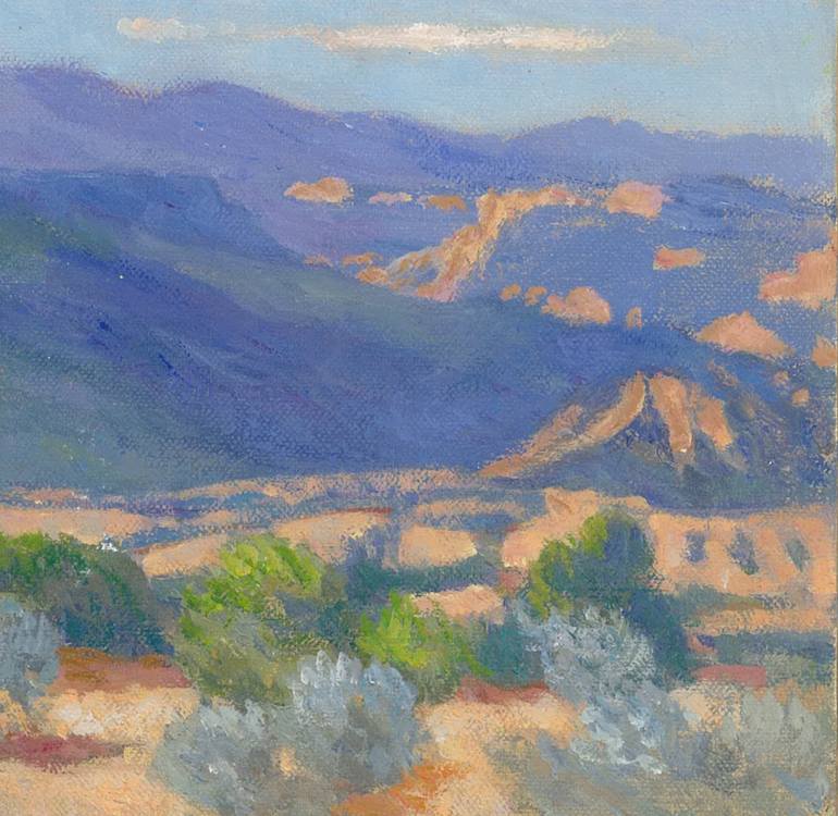 Original Figurative Landscape Painting by Ben Rikken