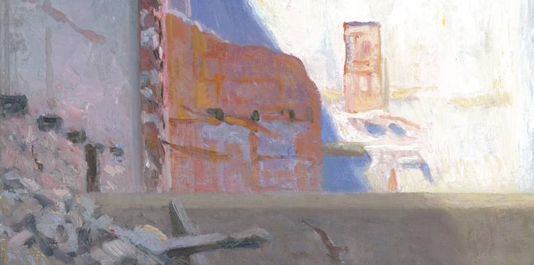 Original Figurative Landscape Painting by Ben Rikken