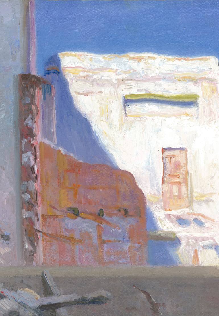 Original Figurative Landscape Painting by Ben Rikken