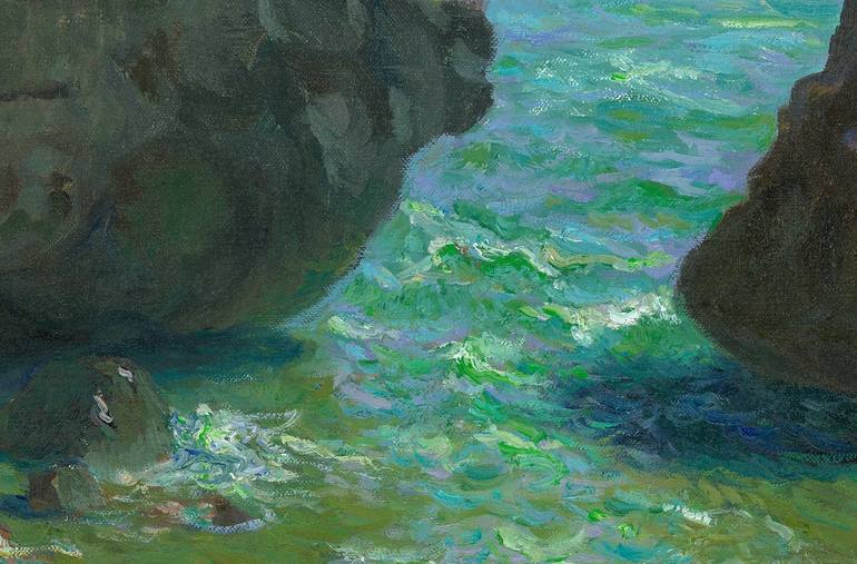 Original Figurative Seascape Painting by Ben Rikken