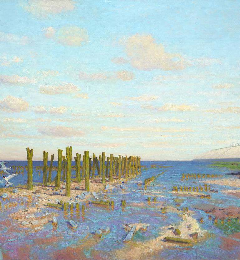 Original Seascape Painting by Ben Rikken