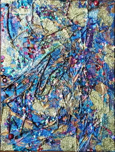 Original Abstract Expressionism Abstract Mixed Media by JOHN FOSTER