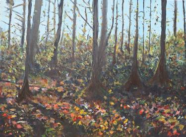 Original Impressionism Landscape Paintings by JOHN FOSTER