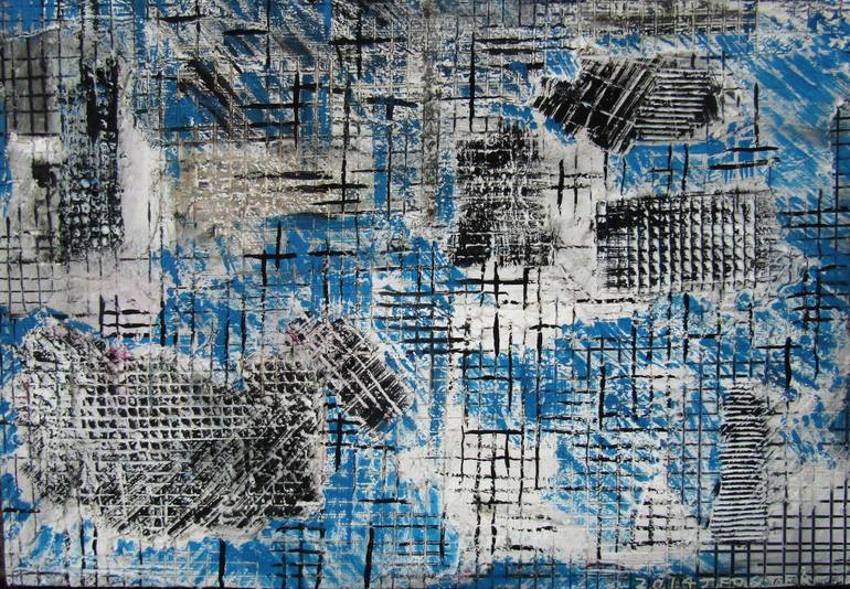 Original Abstract Painting by John Foster