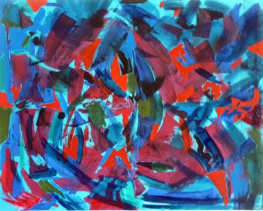 Original Abstract Paintings by JOHN FOSTER