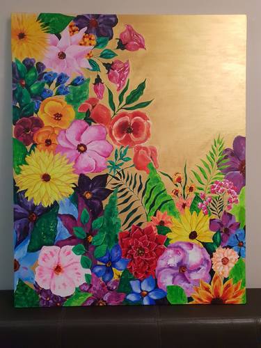 Original Floral Paintings by Velina Petrova