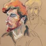 Earring man by Sylvie Delusseau
