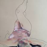 Delphine Laying by Sylvie Delusseau