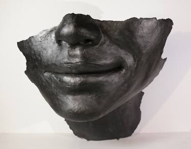 Original Figurative Portrait Sculpture by Daniel Pérez