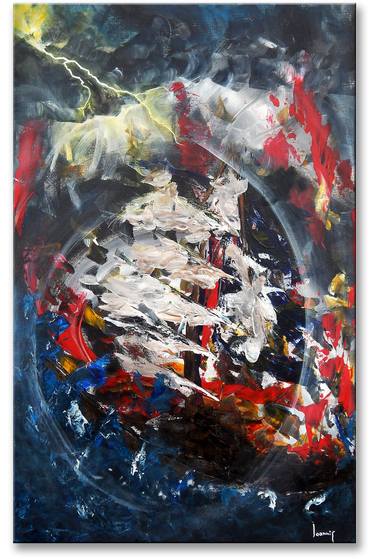 Original Expressionism Boat Paintings by Ioannis Tsaousidis