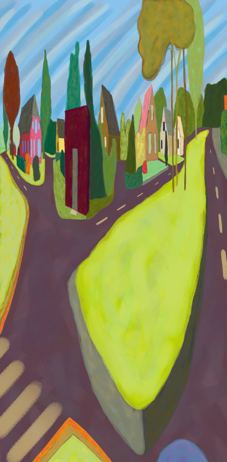 Original Surrealism Landscape Digital by Ale Goweeld