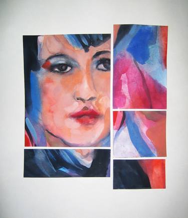 Print of Portrait Paintings by Mina Rakic