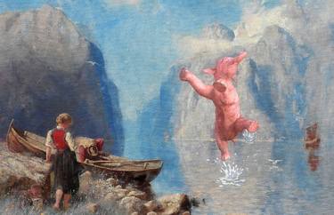 Original Conceptual Landscape Digital by Marlies Plank