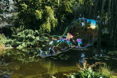 Soap bubble Studies//Monet Pond II thumb