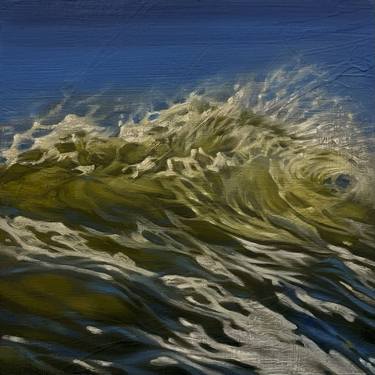 Original Contemporary Water Painting by Eleanor Rahim