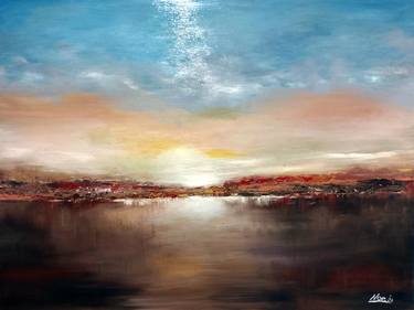 Original Expressionism Landscape Paintings by Noe Vicente