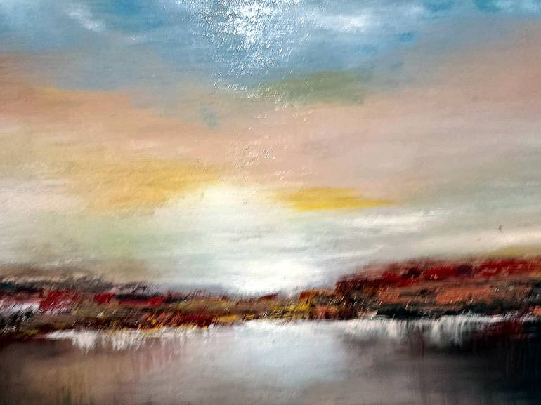Original Expressionism Landscape Painting by Noe Vicente