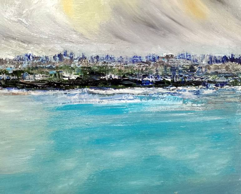 Original Contemporary Landscape Painting by Noe Vicente