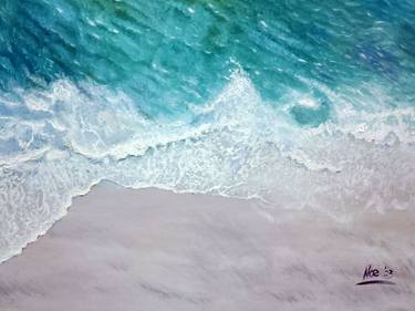 Print of Beach Paintings by Noe Vicente