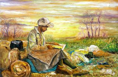 Print of Rural life Paintings by Noe Vicente