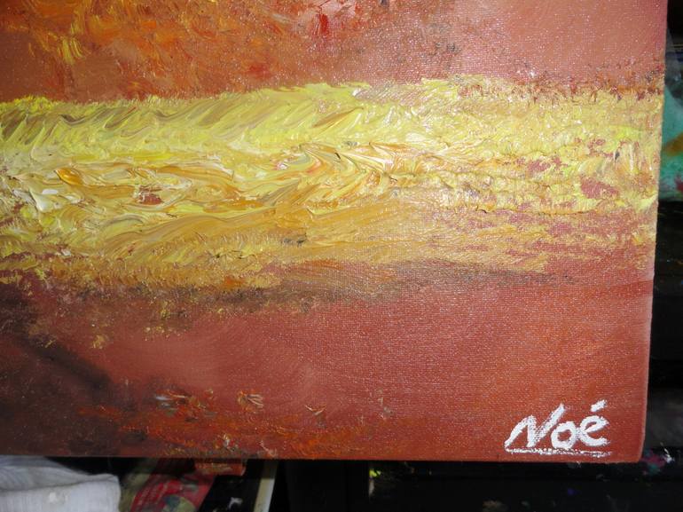 Original Abstract Painting by Noe Vicente