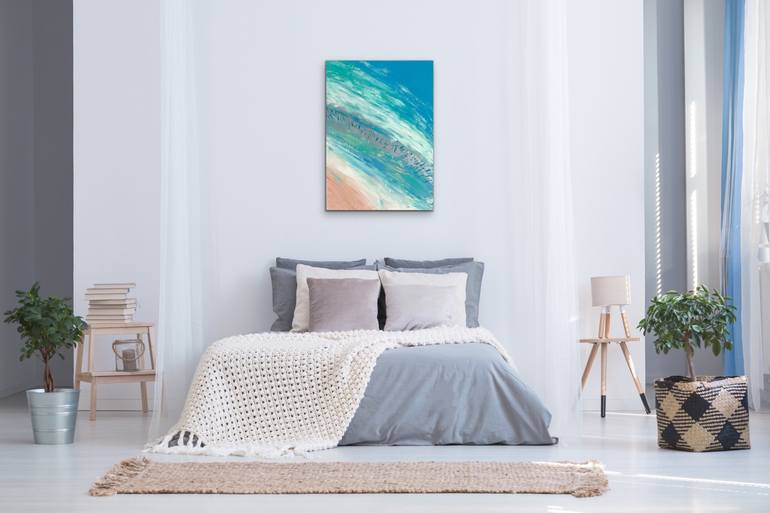 Original Modernism Abstract Painting by Laura Kowalski