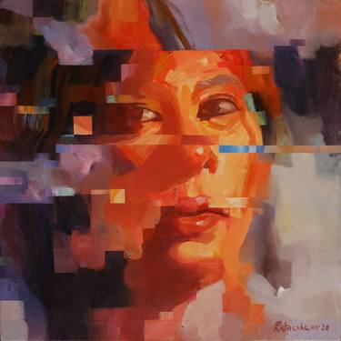 Original Conceptual Women Paintings by Ratnashwar Sutradhwar