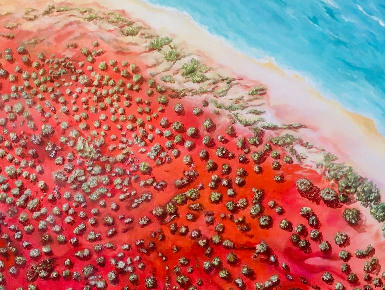 Original Contemporary Beach Painting by Gabriela Himstedt