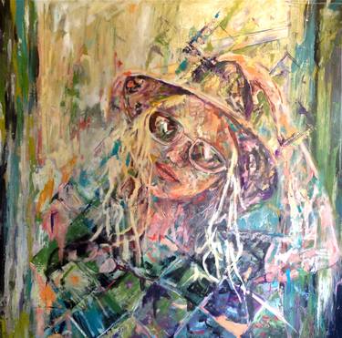 Print of Abstract Portrait Paintings by Gabriela Himstedt