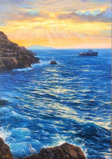 Original Realism Landscape Drawings by Ramm Nd