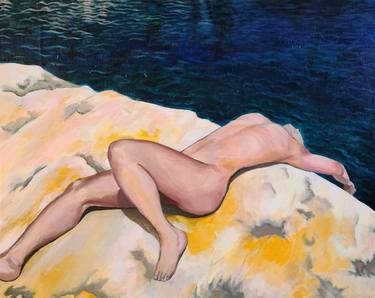 Print of Figurative Nude Paintings by Sho Kang