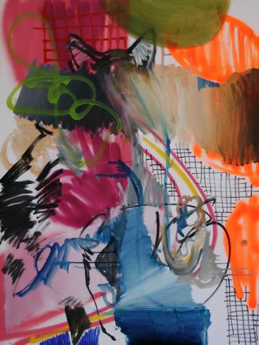 Original Abstract Expressionism Abstract Paintings by Francisco Ortega