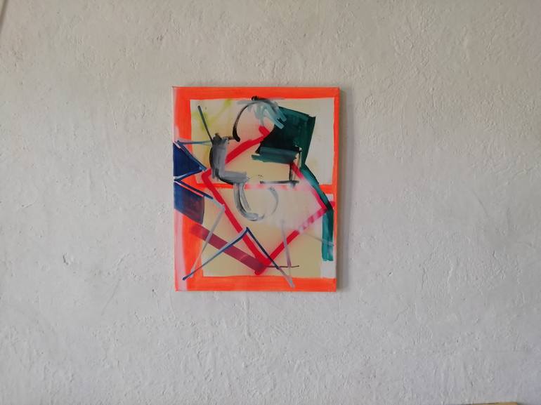 Original Abstract Painting by Francisco Ortega